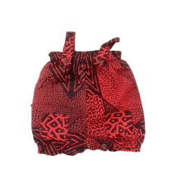 Barboteuse - Triangles rouges